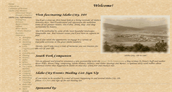 Desktop Screenshot of idahocityevents.org